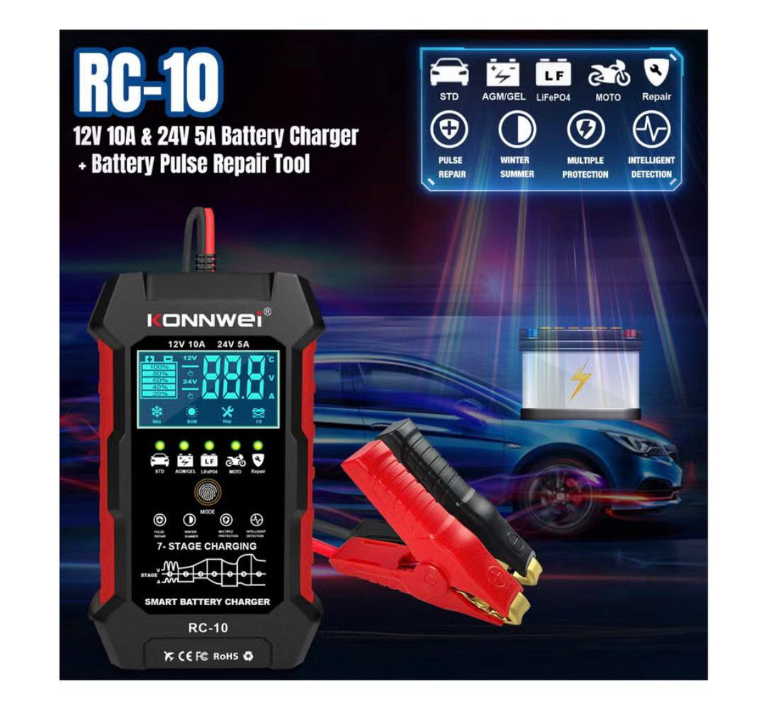מטען מצבר 12V